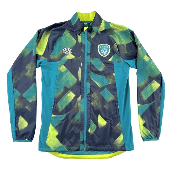 NEW Umbro Ireland Football Training Track Jacket Medium - Picture 1 of 11